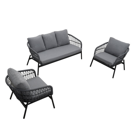 طقم خارجي ستيل و دوبار، 3 قطع