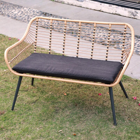 طقم خارجي ستيل و راتان، 4 قطع