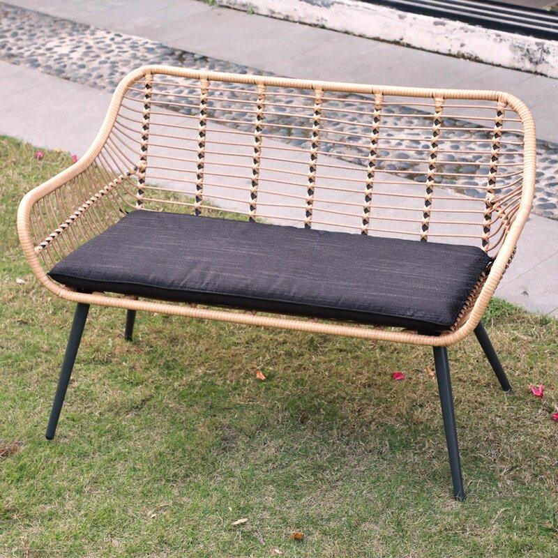 طقم خارجي ستيل و راتان، 4 قطع