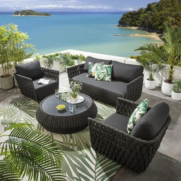 طقم خارجي ستيل و دوبار، 4 قطع