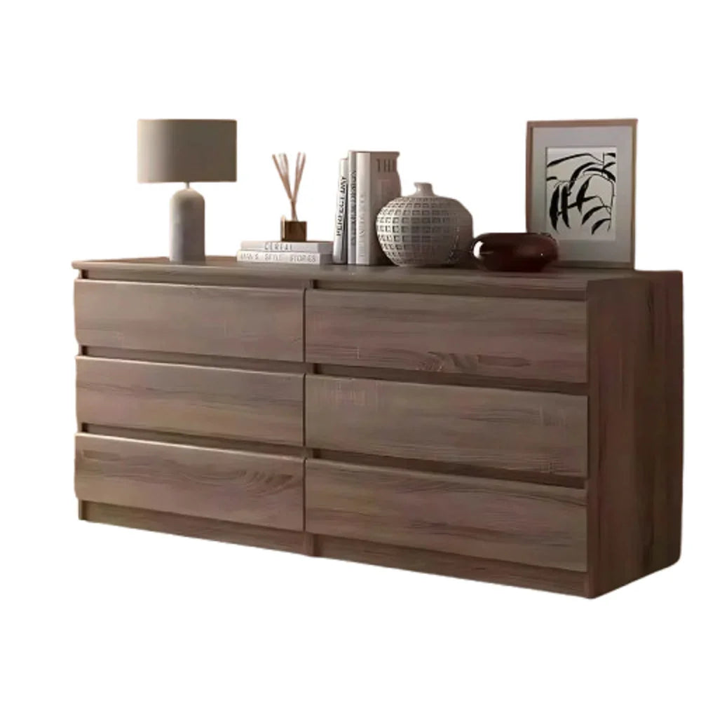 وحدة أدراج خشب ام دي اف، 120*40*80 سم