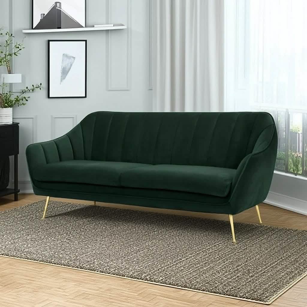 كنبة خشب زان أحمر، 200*65*80 سم