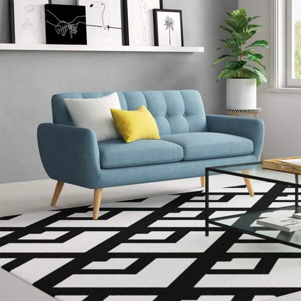 كنبة خشب زان أحمر، 180*65*80 سم