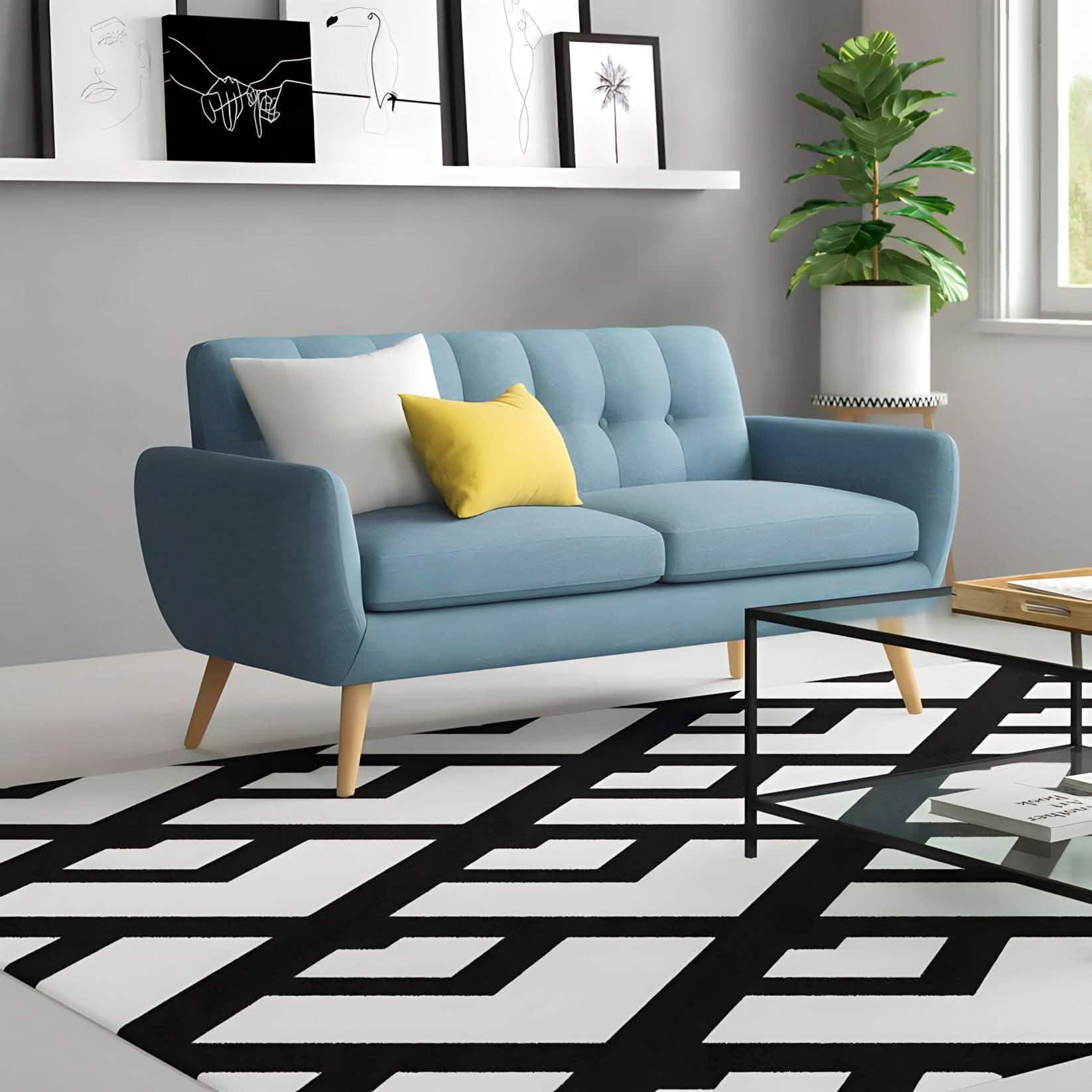 كنبة خشب زان 160*80*75 سم - MAS10 Al-Masa