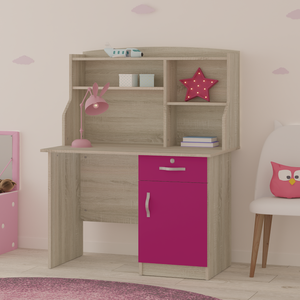 مكتب خشب ام دي اف أسباني، 100×60×140 سم - صورة 2