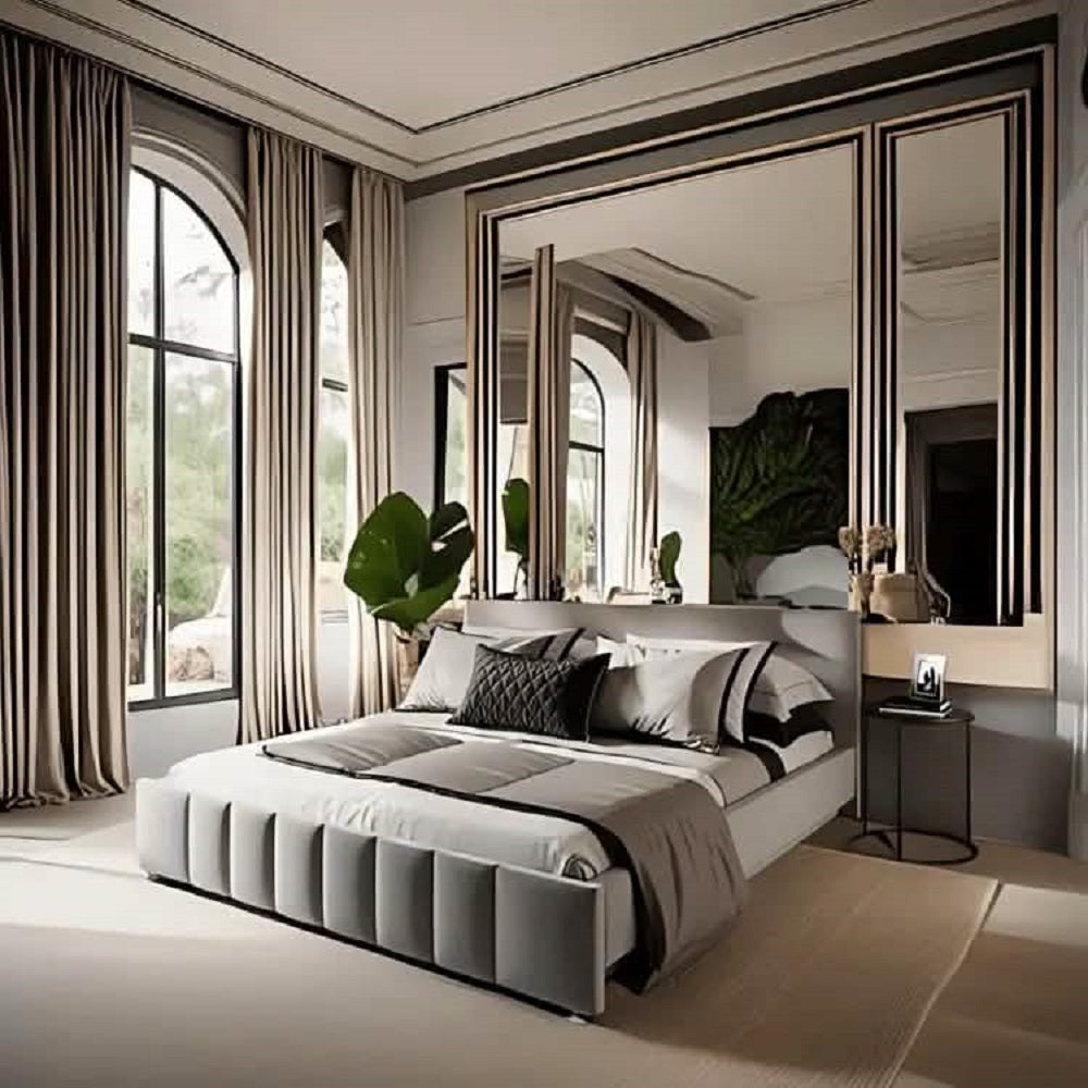 سرير فردي خشب كونتر، 100*195*120 سم