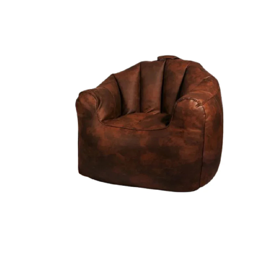 بين باج جلد، 85*70*78 سم - بني