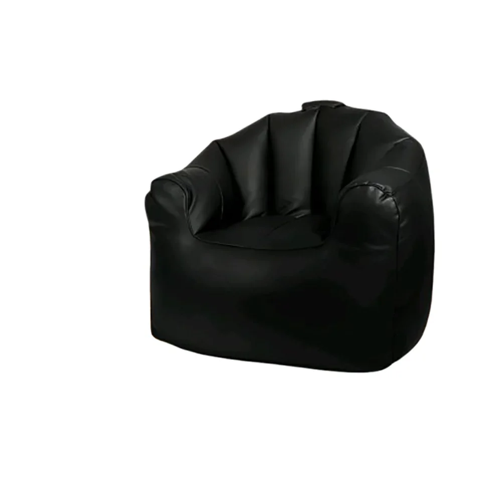 بين باج جلد، 85*70*78 سم - أسود