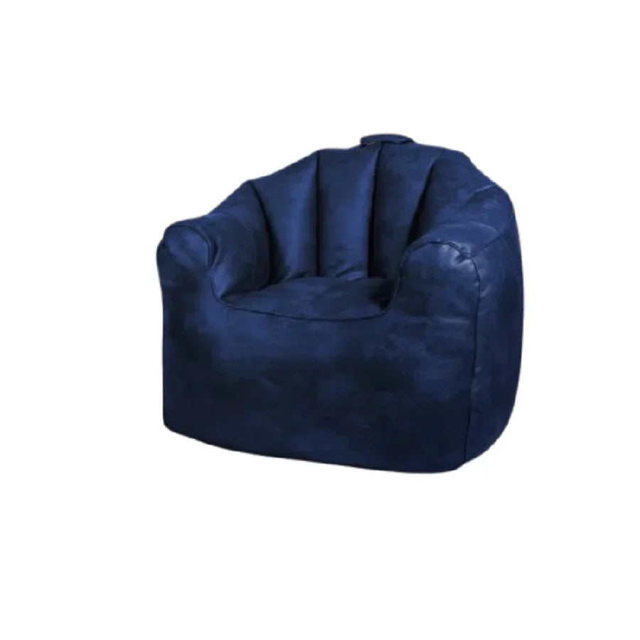 بين باج جلد، 85*70*78 سم - كحلي