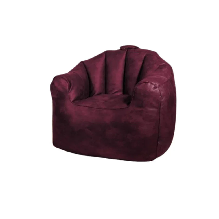 بين باج جلد، 85*70*78 سم - بنفسجي