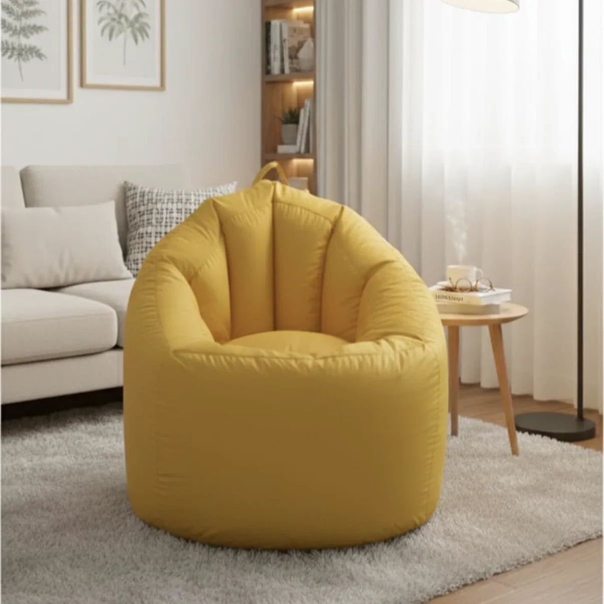 بين باج ووتربروف، 98*70*100 سم - أصفر