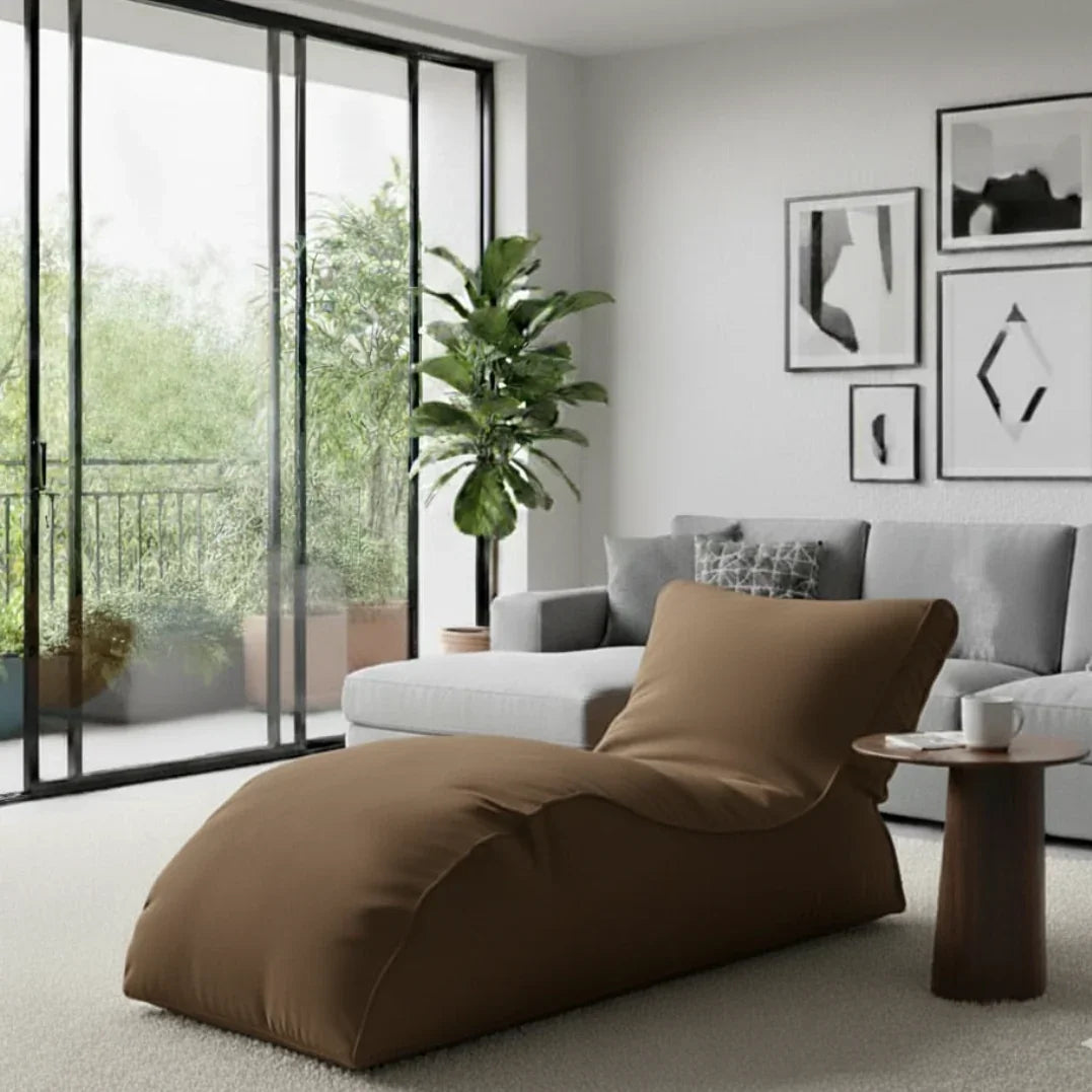 شيزلونج، 75*135*75 سم - بني