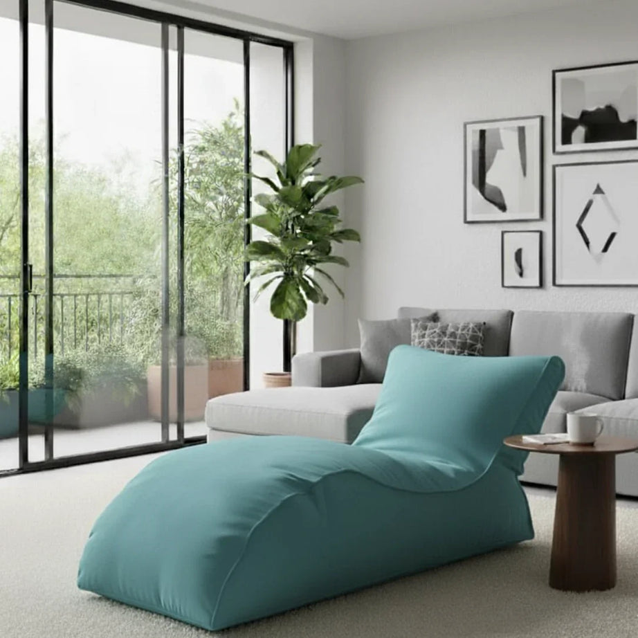 شيزلونج ووتر بروف وقطيفة، 75*135*75 سم