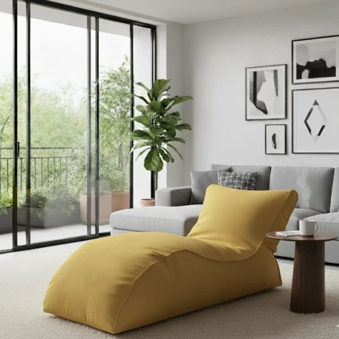 شيزلونج، 75*135*75 سم - مسطردة