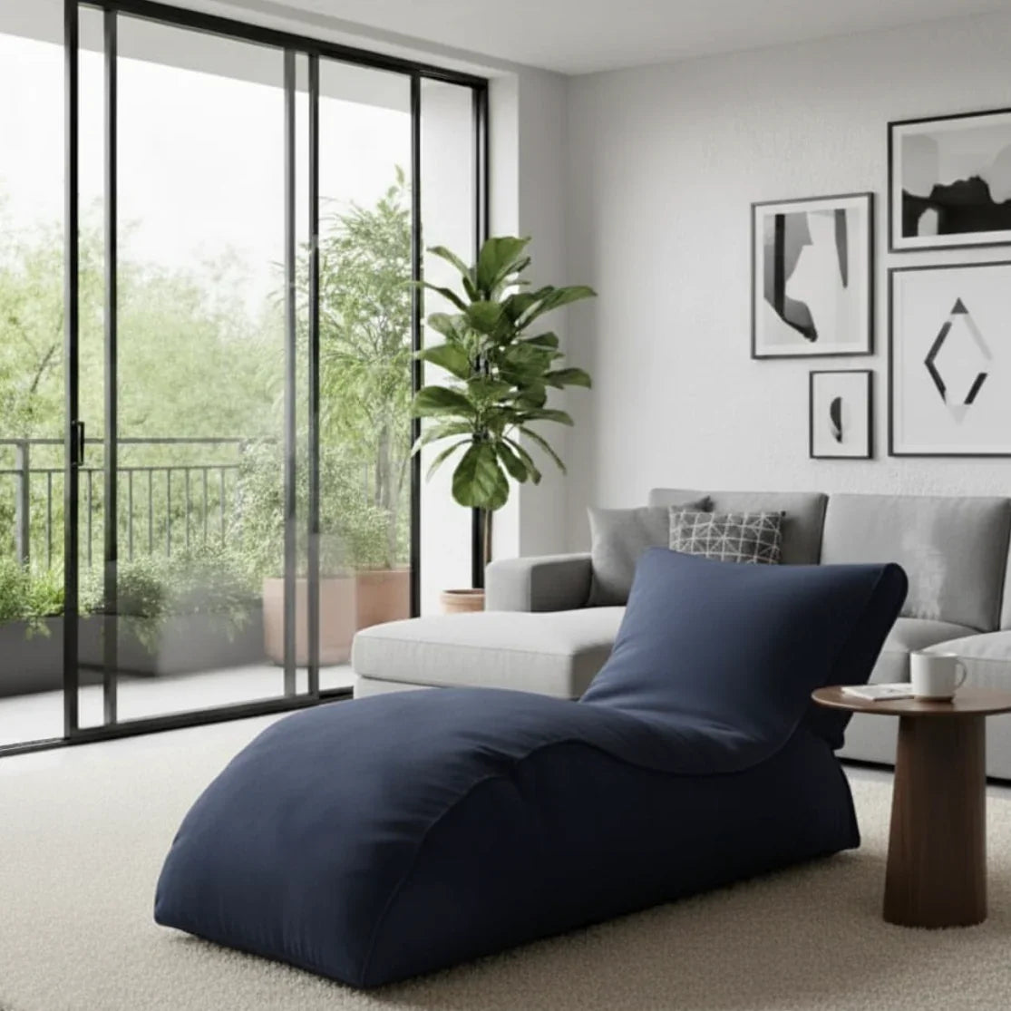 شيزلونج، 75*135*75 سم - كحلي