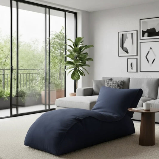 شيزلونج، 75*135*75 سم - كحلي