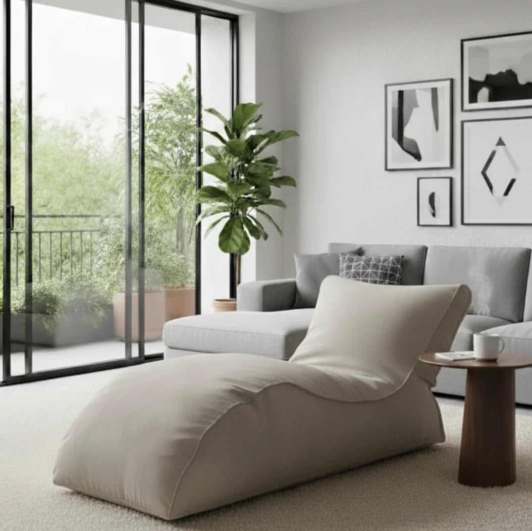 شيزلونج، 75*135*75 سم - بيج