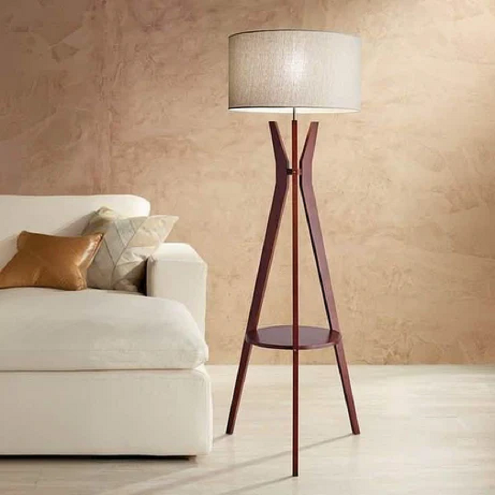 أباجورة أرضية خشب، 40*165 سم