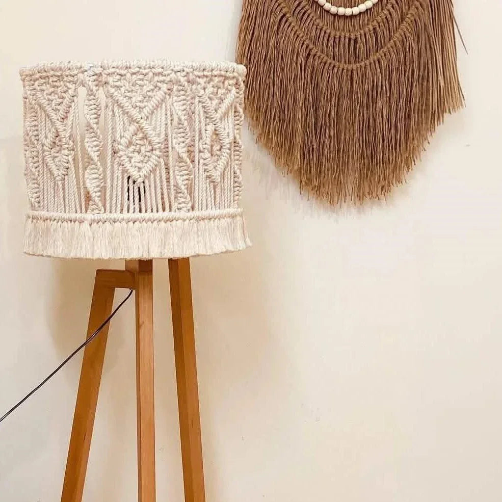 أباجورة أرضية خشب زان، 40*165 سم