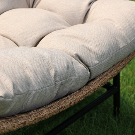 طقم خارجي ستيل و راتان، 3 قطع