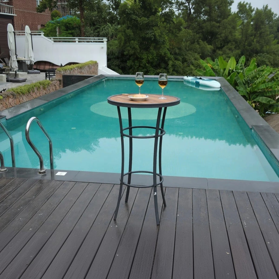 ترابيزة خارجية ستيل، 40*100 سم