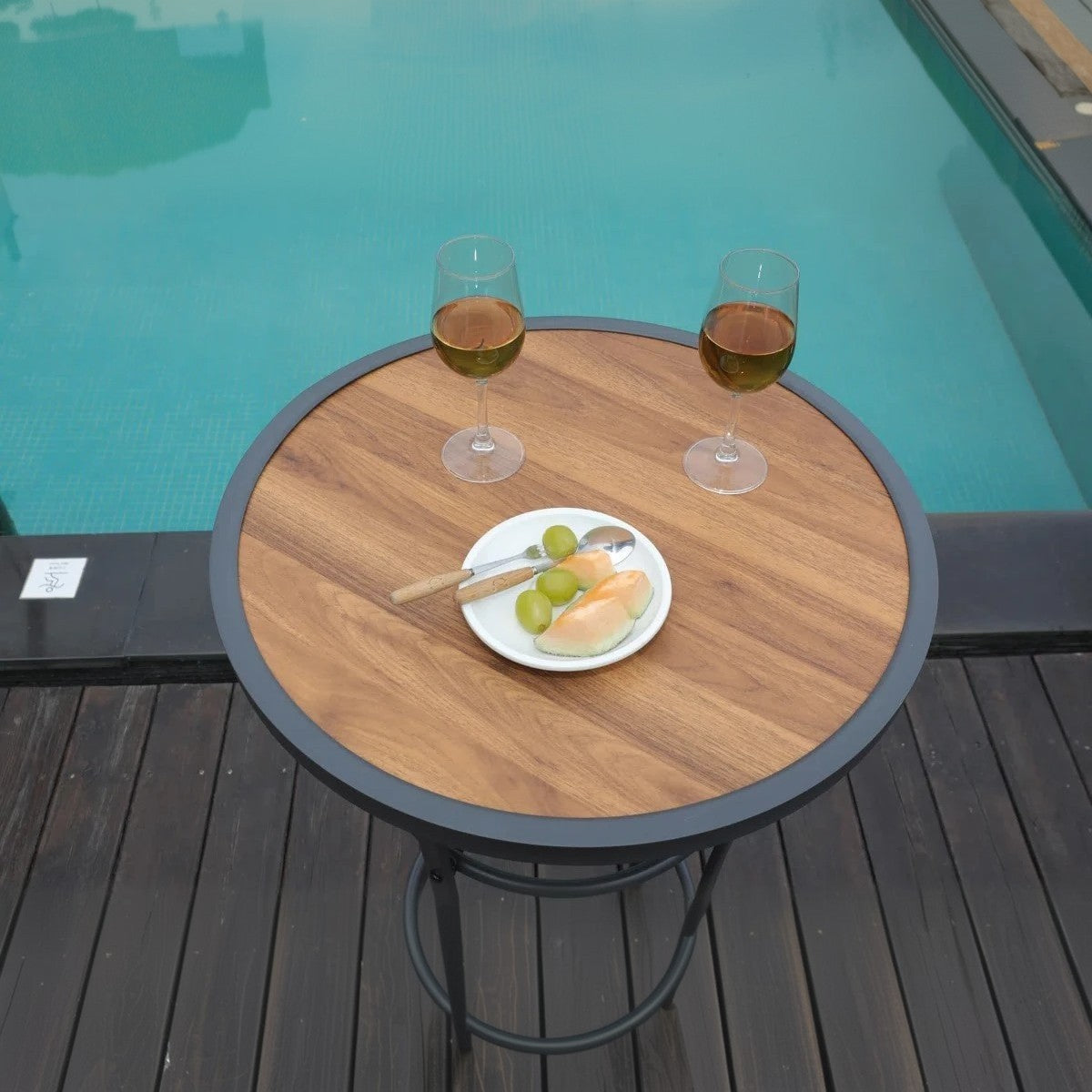 ترابيزة خارجية ستيل، 40*100 سم