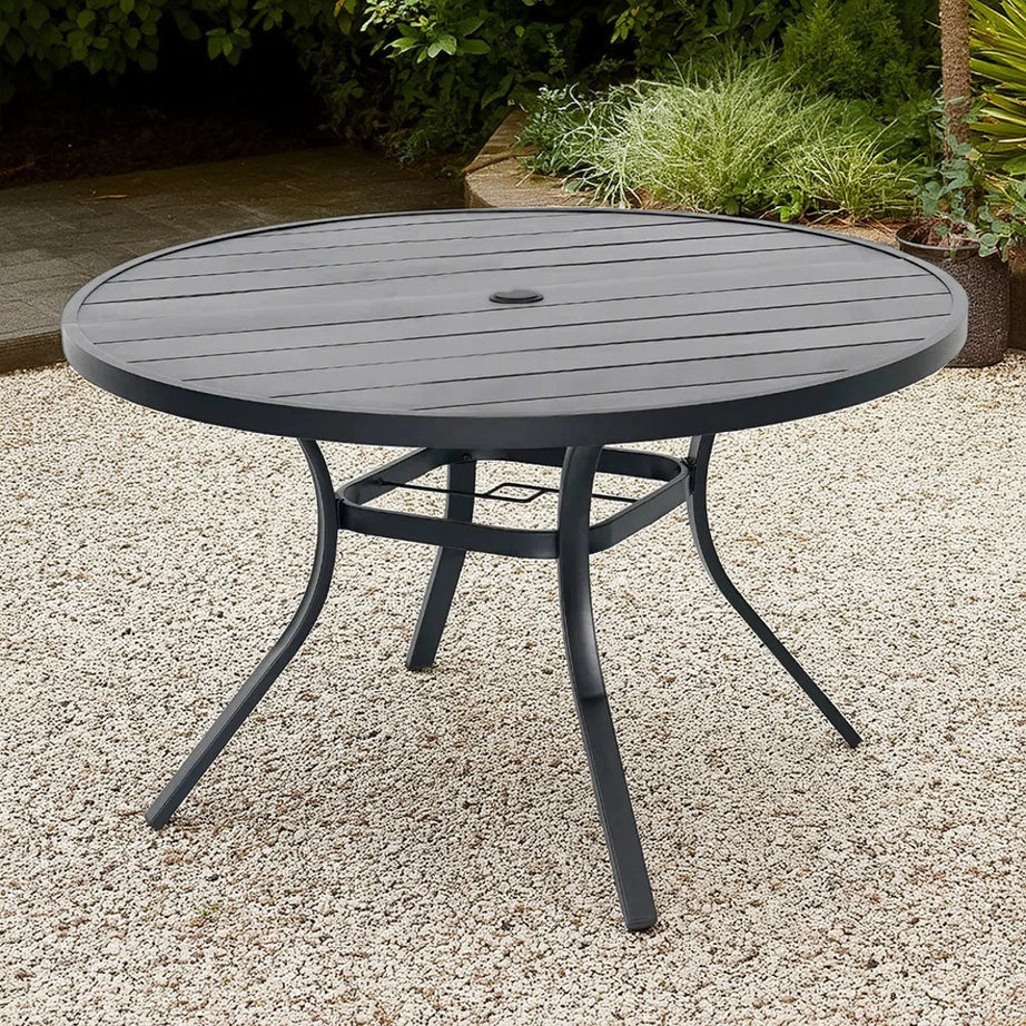 ترابيزة خارجية ستيل، 100*50 سم