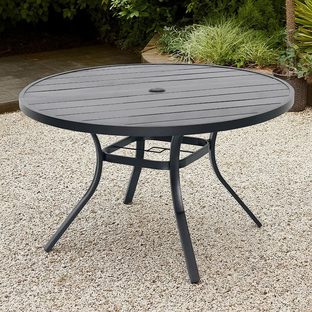 ترابيزة خارجية ستيل، 100*50 سم