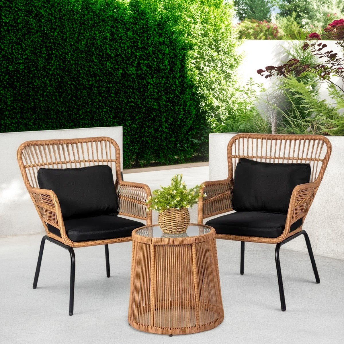 طقم خارجي ستيل و دوبار، 3 قطع