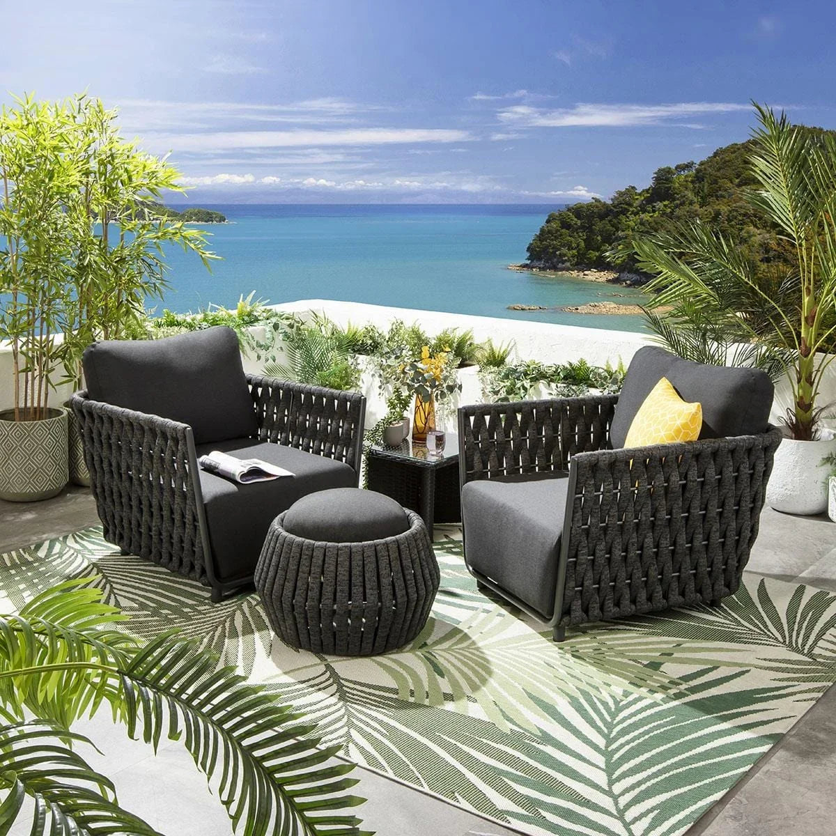 طقم خارجي ستيل و دوبار، 3 قطع