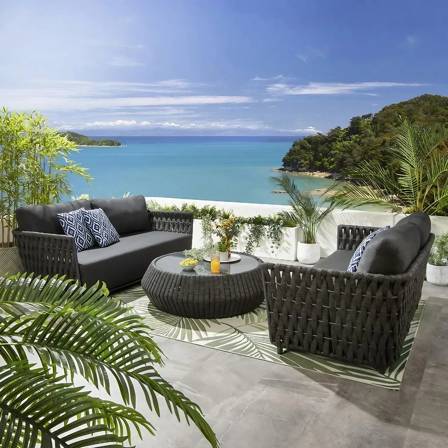 طقم خارجي ستيل و دوبار، 3 قطع