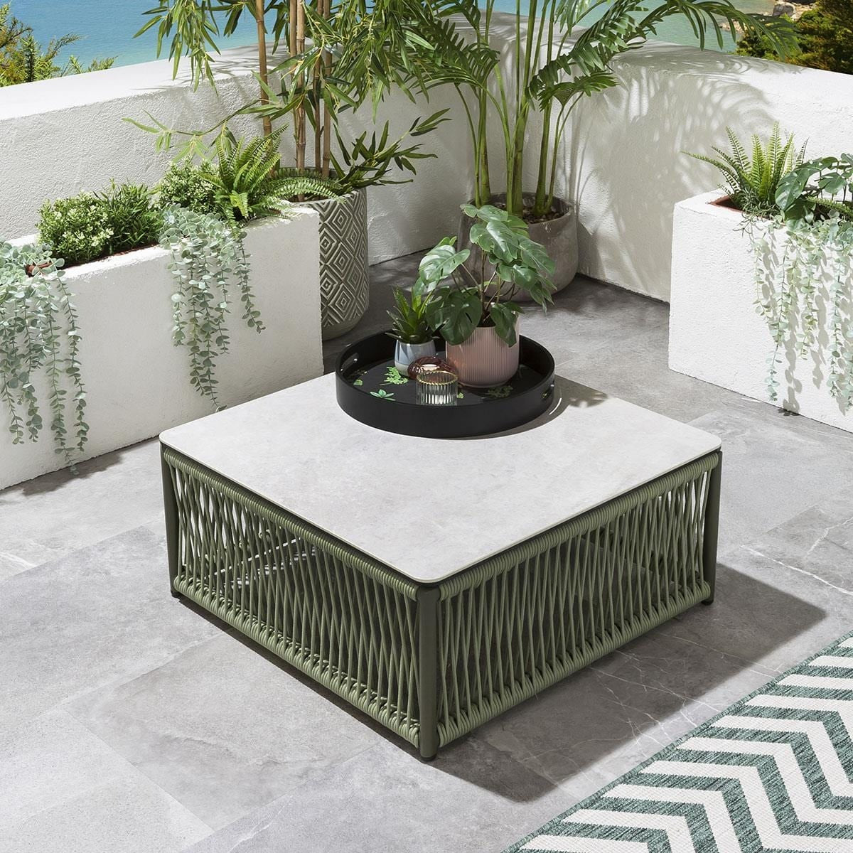 طقم خارجي ستيل و دوبار، 4 قطعة