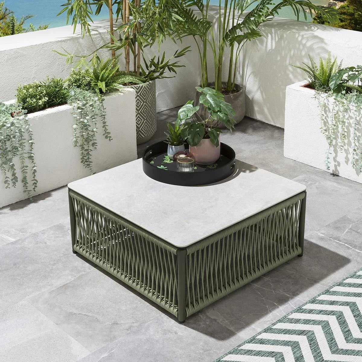 طقم خارجي ستيل و دوبار، 10 قطع