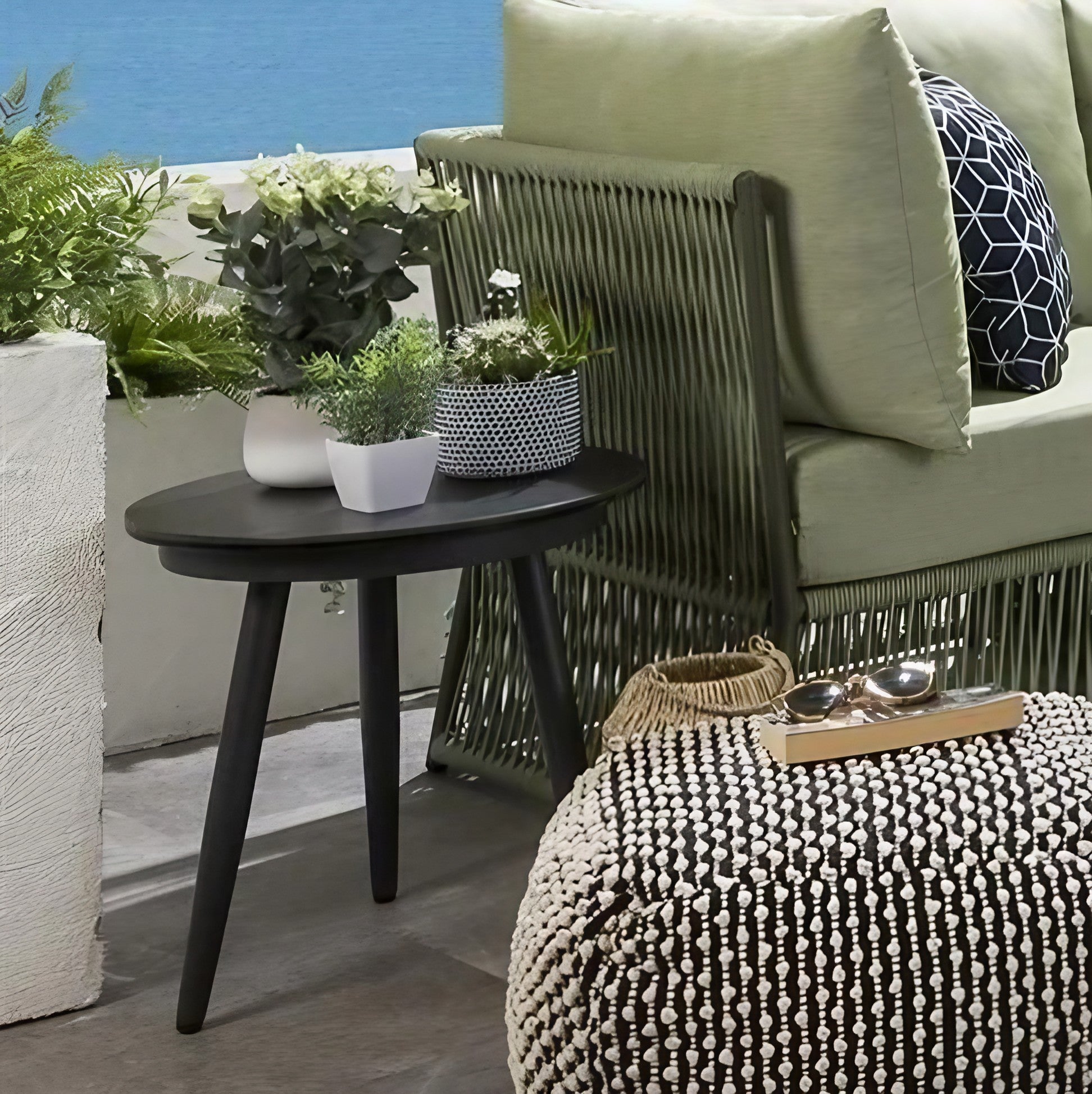 طقم خارجي ستيل و دوبار، 10 قطع