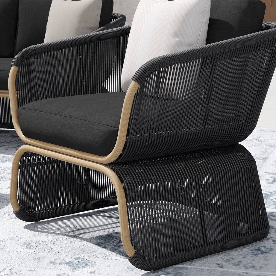 طقم خارجي ستيل و دوبار، 4 قطع