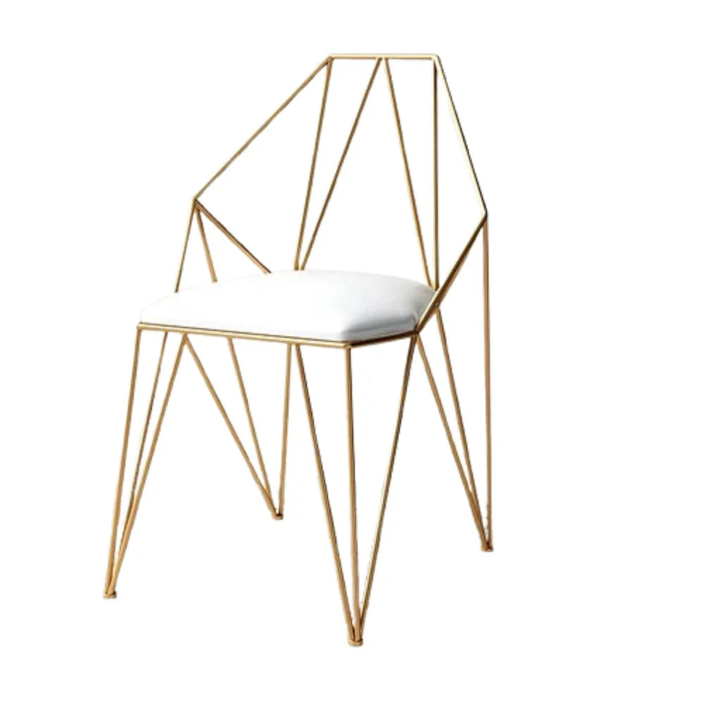 كرسي ستيل و جلد، 45*55*110 سم