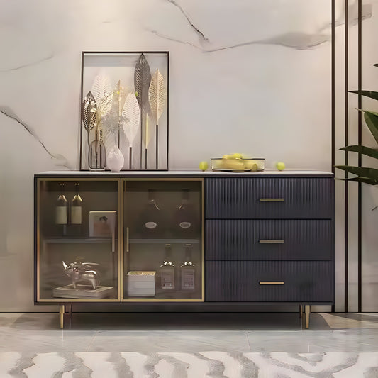 بوفيه خشب ام دي اف، 120*40*85 سم