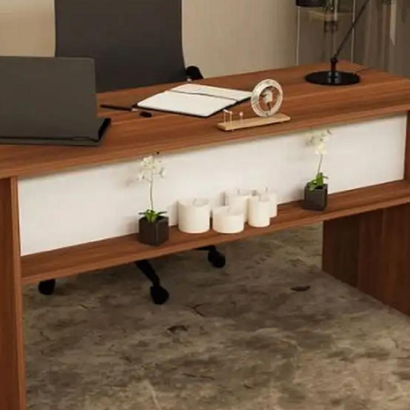 مكتب خشب ام دي اف، 140*60*75 سم