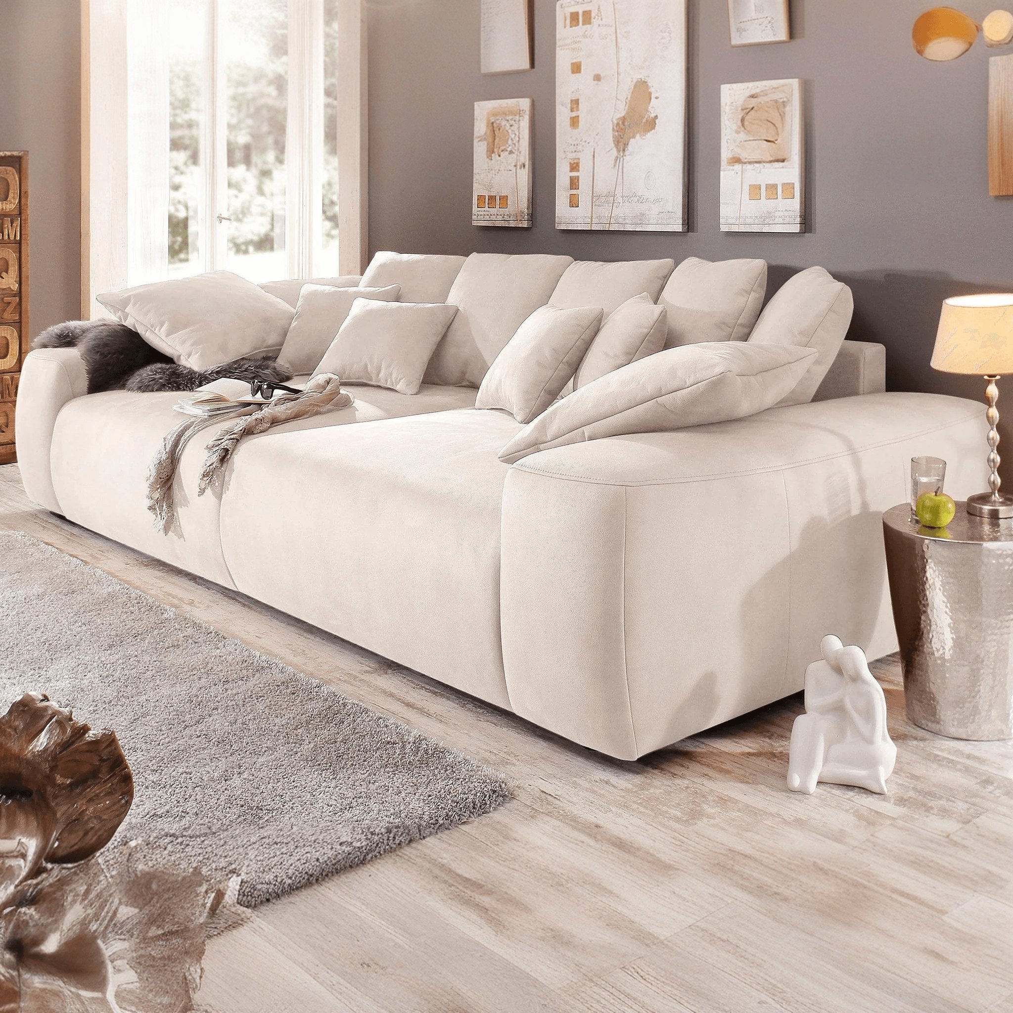 كنبة خشب زان 230*100*80 سم - IST17 - Homix