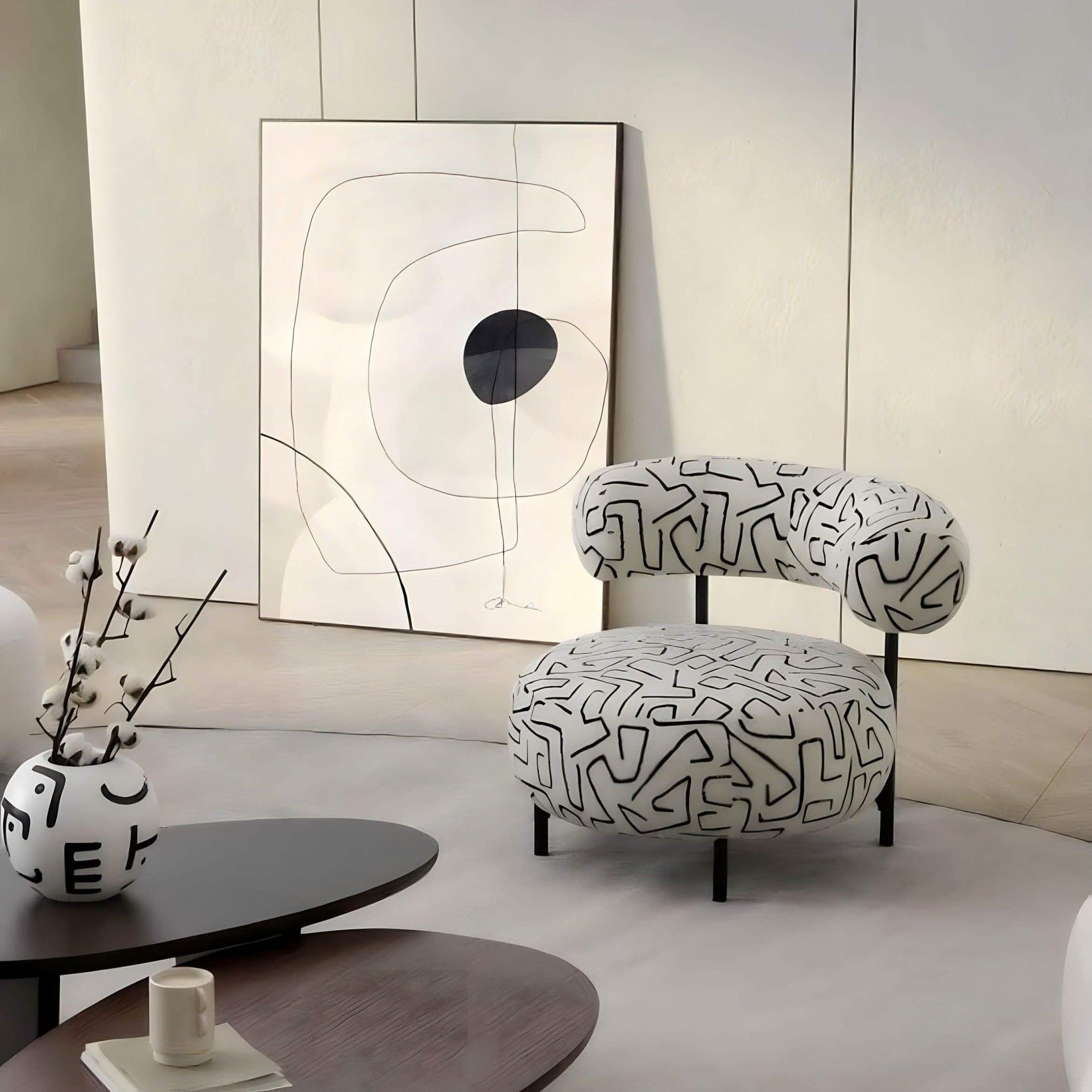 كرسي فوتيه  80*80*80*65 سم - SUF8 Suifi Homz