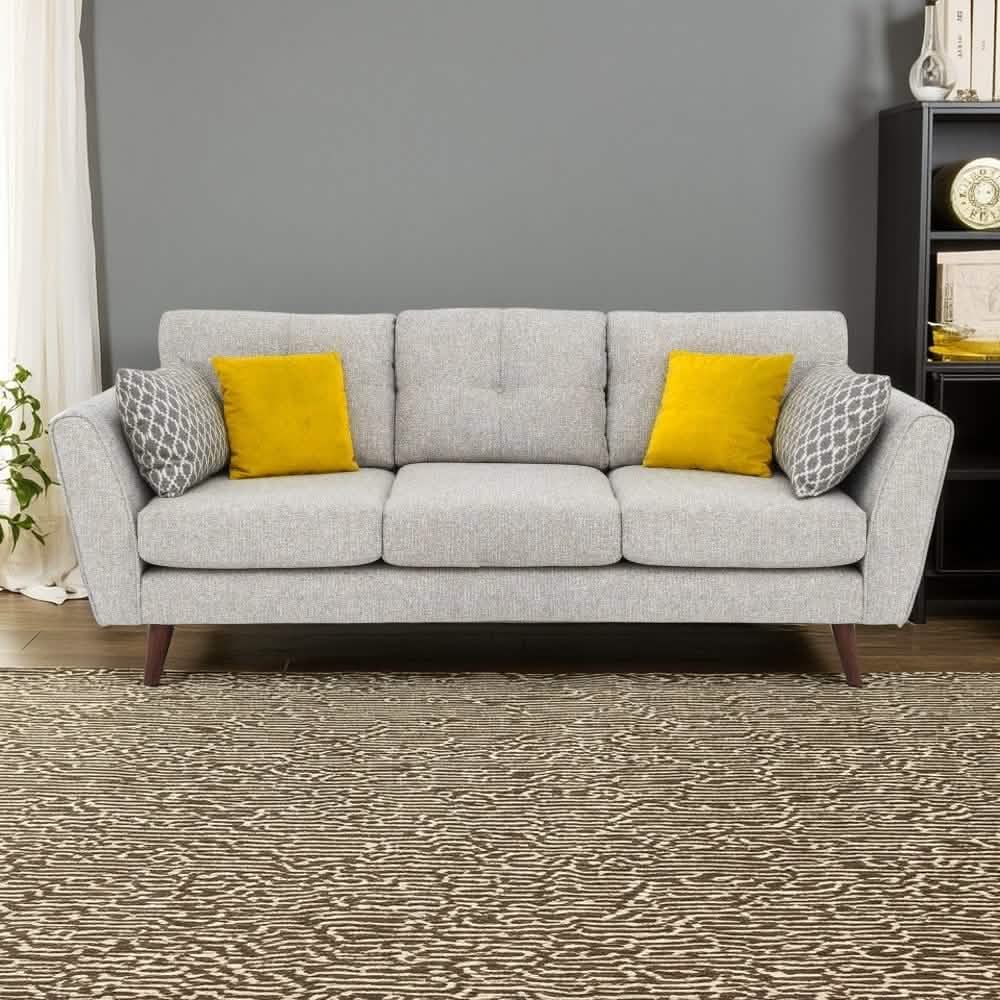 كنبة ثلاثية خشب زان أحمر، 210*65*80 سم