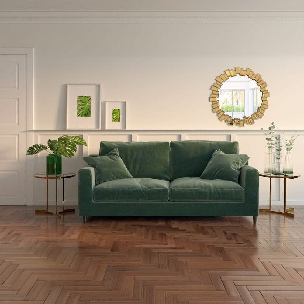 كنبة خشب زان أحمر، 180*65*75 سم