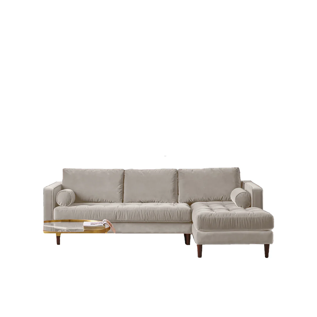 ركنة خشب زان، 230*190*75 سم