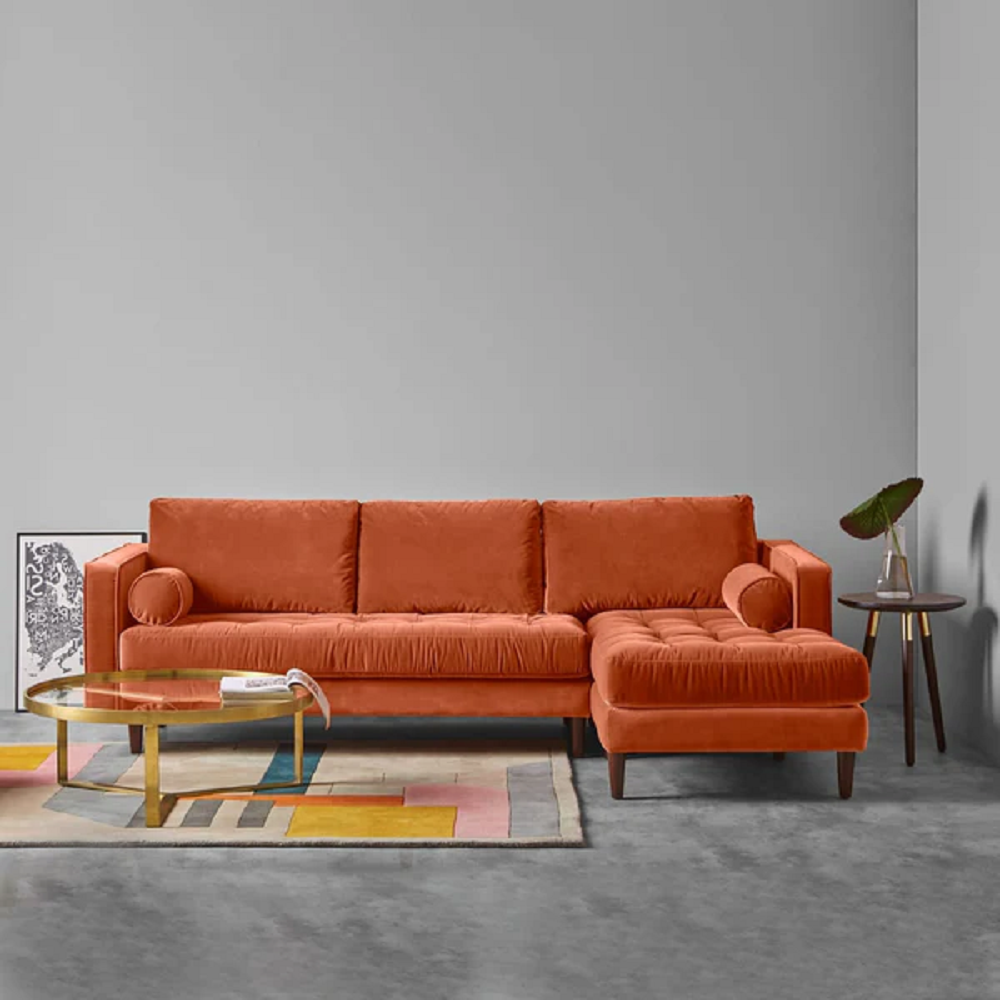 ركنة خشب زان، 230*190*75 سم