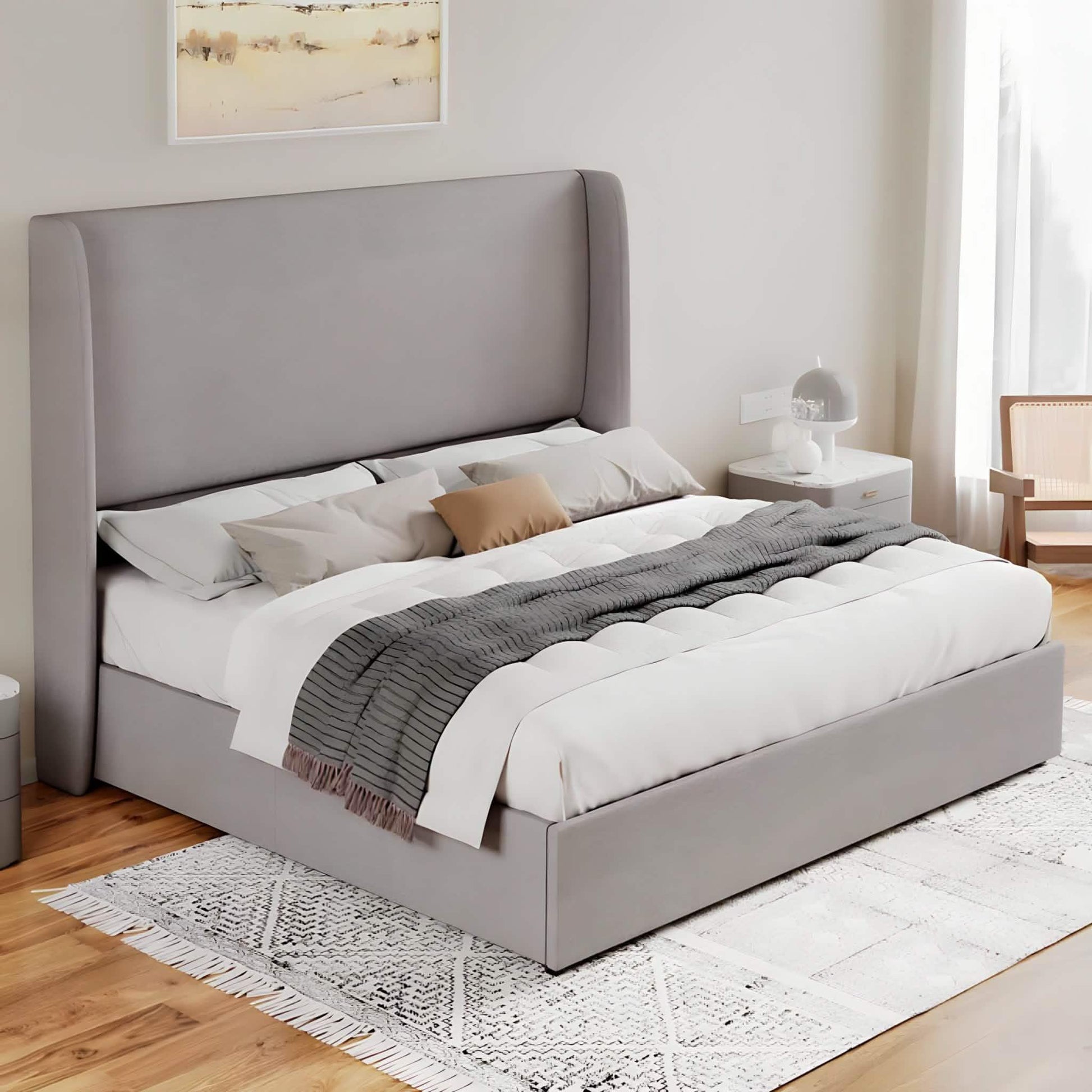 سرير فردي خشب كونتر، 100*195*120 سم