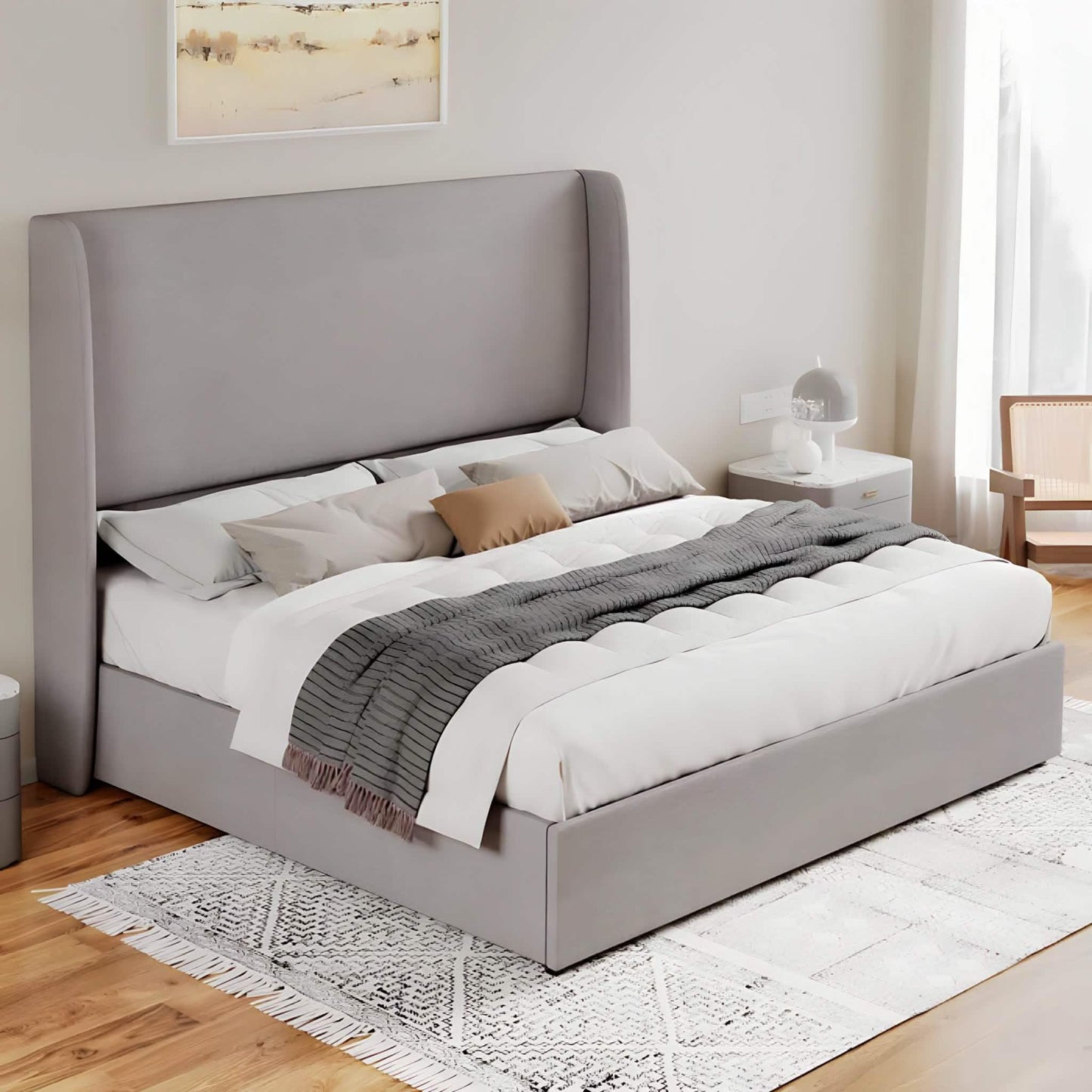 سرير فردي خشب كونتر، 120*195*120 سم