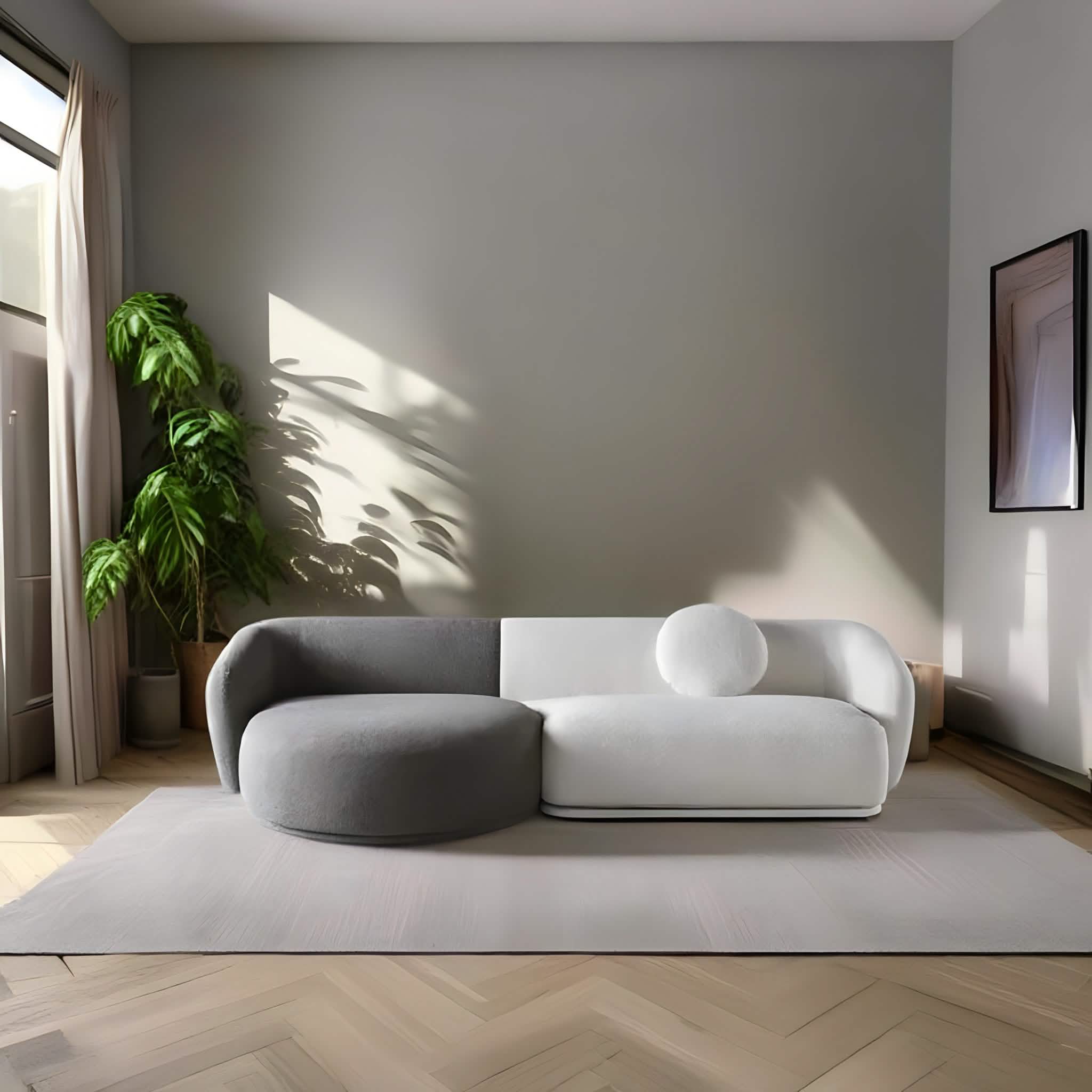 كنبة خشب زان 240*75*90 سم - KAF25