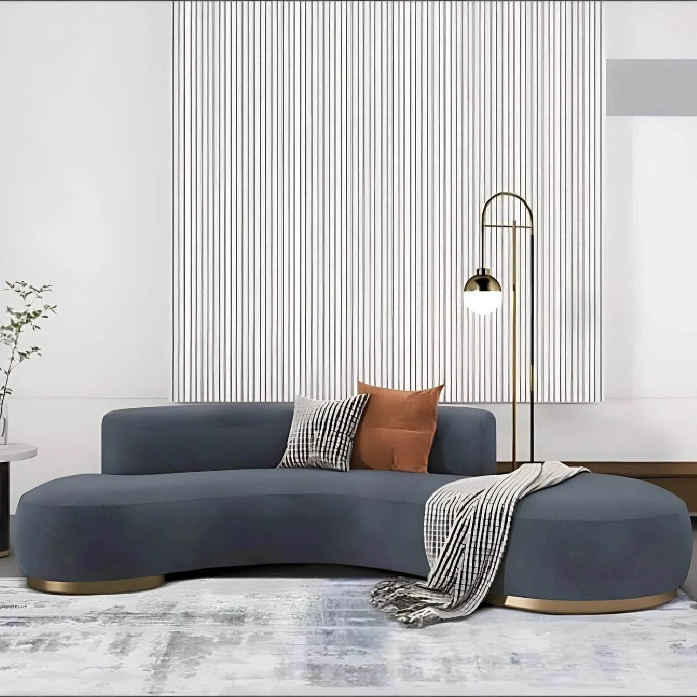 كنبة خشب زان 290*70*85 سم - KAF26