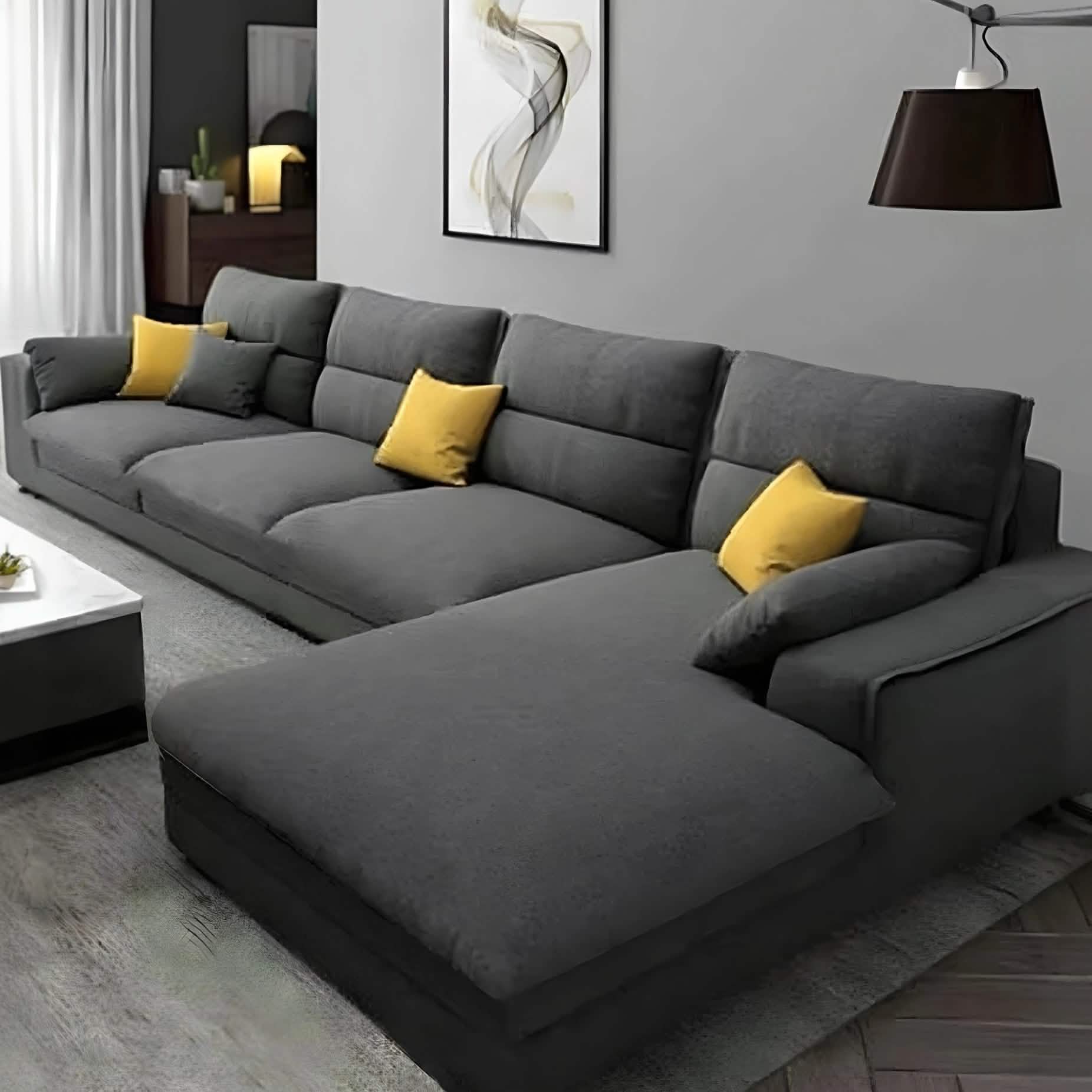 ركنة خشب زان احمر، 280*180*80 سم