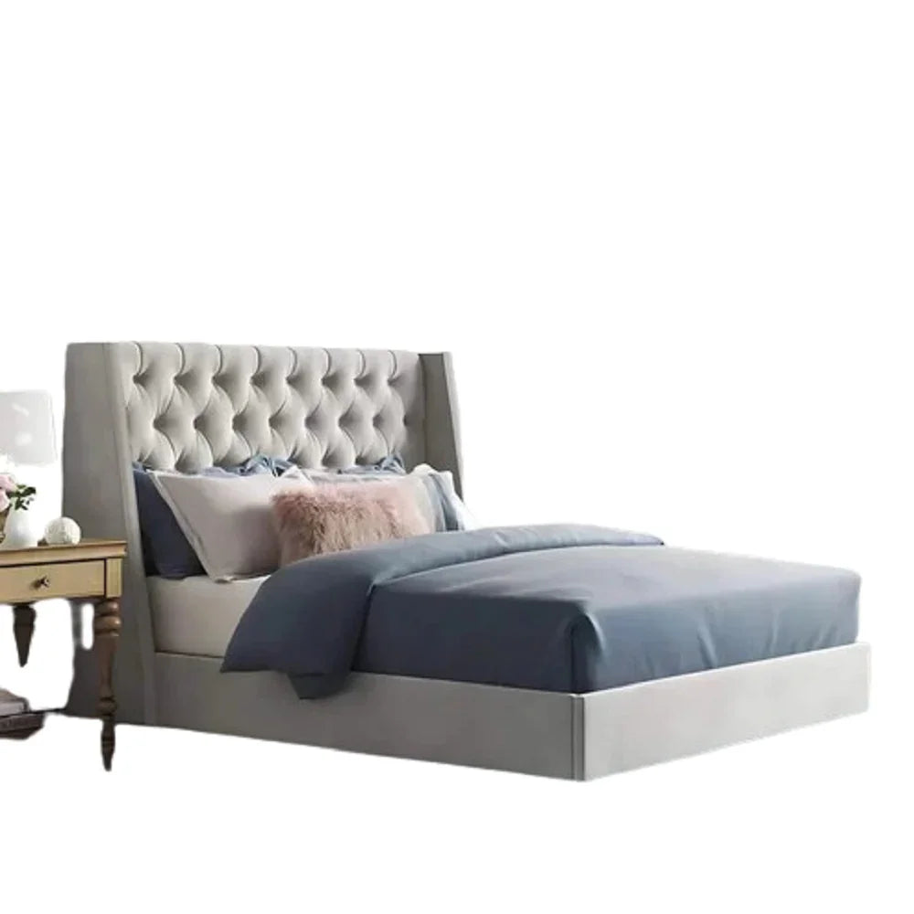 سرير سوبر كينج خشب موسكي، 180*195*120 سم